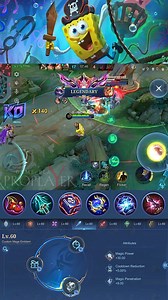 26 Kills!! Cyclops SpongeBob Skin Monster Gold Laner (Part 27) - MLBB #gameplayproplayer #cyclops #MLBB | Gameplay Proplayer Live
