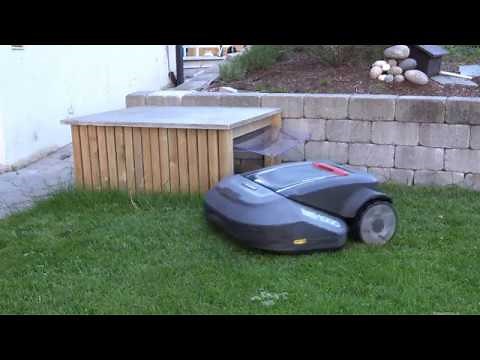 DIY Garage for automower with automatic garage door