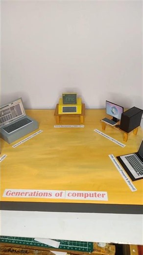 Generation of computer | science project #schoolproject #science #shorts