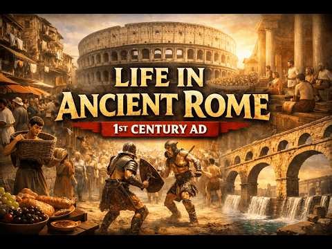 The Reality of Daily Life in Ancient Rome | 1st Century AD