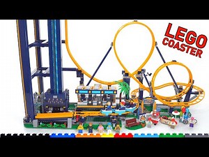 LEGO (Double) Loop Coaster set review! Works GREAT, but not for everyone