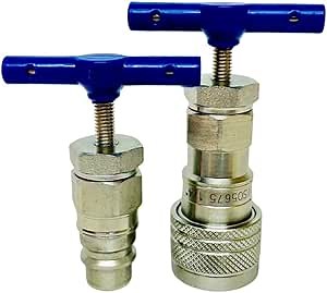 1/4" 5675 / Ag The Original Hydraulic Quick Coupling Pressure Decompression Relief Release Tool 1/4" 5675 / Ag Size Fits Models of Kubota, John Deere, other Compact Tractors