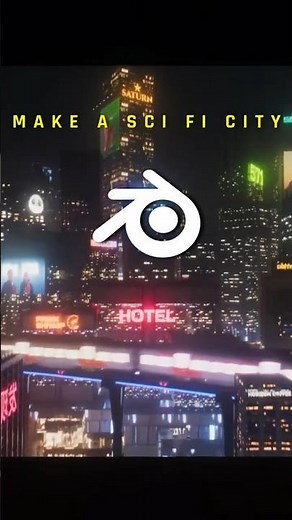 Make a Sci Fi City in Blender!