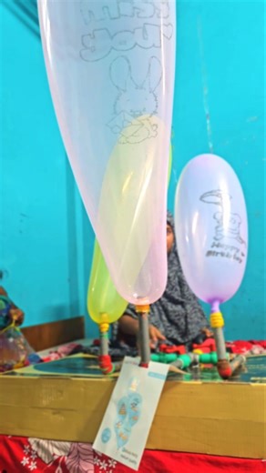 Ultimate Slime Balloon Popping ASMR 😍 #asmr #experiment #shorts #satisfying #poppballons