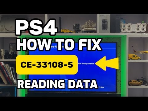 How To Fix PS4 Error CE-33108-5 An Error Occurred while reading data