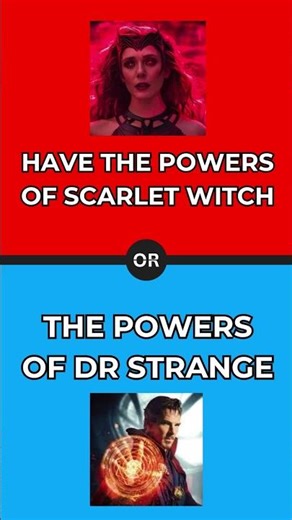 Would You Rather(Superhero Edition)😳 #quiz#superhero