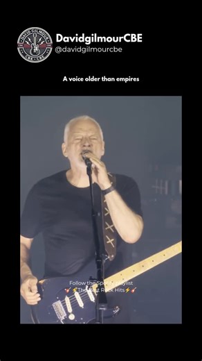 David Gilmour Archive on Instagram: "David Gilmour performs “Comfortably Numb” during the Rattle That Lock Tour at the Pompeii Amphitheatre, Italy on July 7, 2016. A voice older than empires. Find it on & follow our Spotify playlist ⚡The Best Rock Hits⚡ Link in bio!"