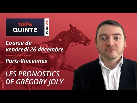 Quinté PMU Predictions - 100% Quinté for Friday, December 26th at Paris-Vincennes