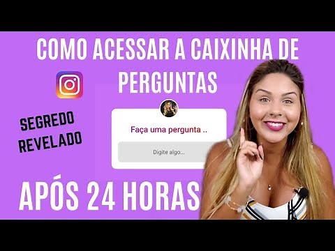 😱 TRUQUE REVELADO: Como acessar CAIXINHA DE PERGUNTAS Instagram APÓS 24 HORAS e responder - STORIES