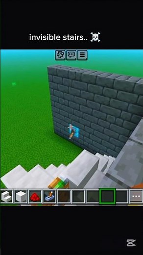 🔥 Secret Hidden Stairs Using Redstone in Minecraft! 😱