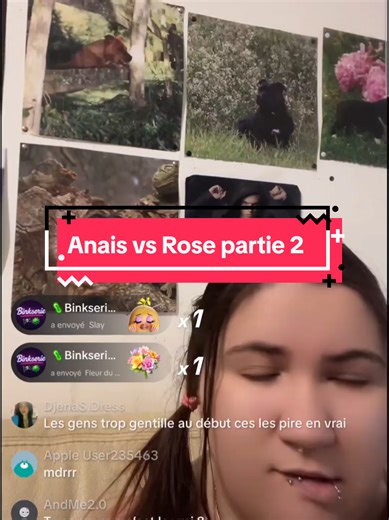 anais vs rose partie 2 #malaise #tiktokfrance🇨🇵 #rediff #anaishernandez #pourtoiii