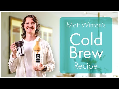 [HARIO] Cold Brew Coffee Recipe - Matt Winton (World Brewers Cup Champion)