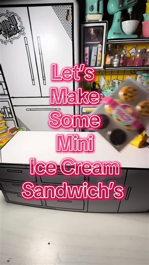 Day 53 of 365 days of @Miniverse is the rare ice cream sandwich’s! What do you guys think? #miniverse #miniatures #makeitmini #minitoys #minifoods