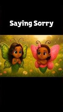 Saying Sorry 🦋✨ | Kids Cartoon Music Video by The Butta-Fly’s🦋✨