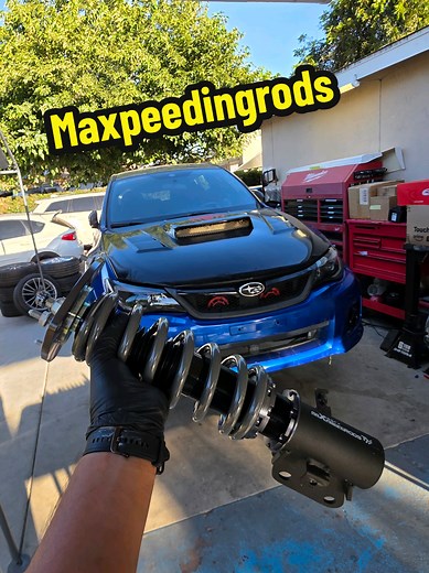 Instalación de Coilovers T7 en Subaru WRX