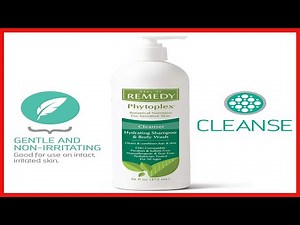 Medline Remedy with Phytoplex Hydrating Cleansing Gel, No-Rinse Body Wash and Shampoo, Paraben
