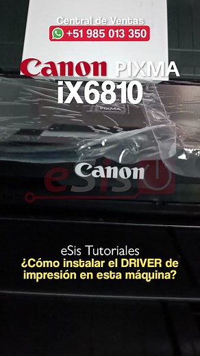 Hoy aprende de manera rápida y sencilla como instalar el driver de impresión de tu nueva impresora CANON IX6810 SISTEMA CONTINUO :) #canon #canonpixma #canonpixmaix6810 #ix6810 #pixma #impresoracanon #canonimpresora #canonimpresoras #impresora #impresoras #impresorascanon