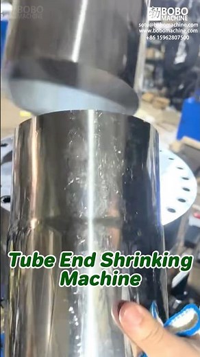 How Tube Ends Are Reduced & Calibrated | Automatic Tube Forming Machine