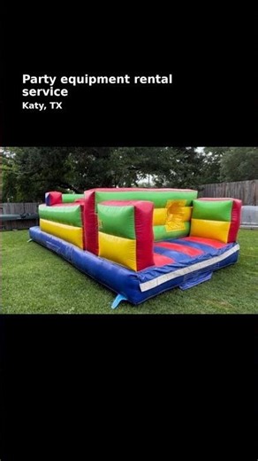 Party equipment rental service in Katy, TX | Clean Fun Party Rentals
