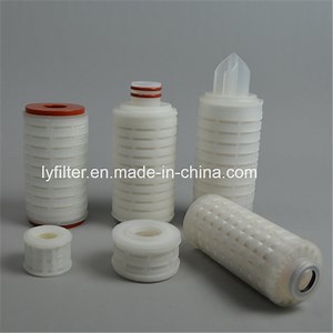 [Hot Item] Air Mini Filter Cartridges 0.2 Micron Hydrophobic Polytetrafluorethylene PTFE for Sterile Gas Filtration Food and Beverage Industry