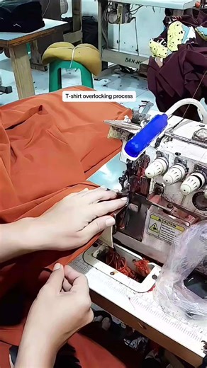 Mastering the T-Shirt Overlocking Process