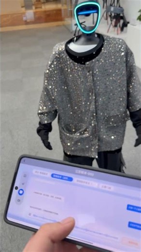 The robot engages in voice conversations and responds in real time by calling upon a large model.