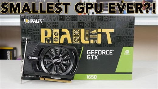 Palit GTX 1650 StormX OC review - It's a tiny card, but is it good?