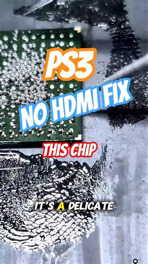 This PS3's Real Problem Was Hidden #PS3repair #motherboard #shorts