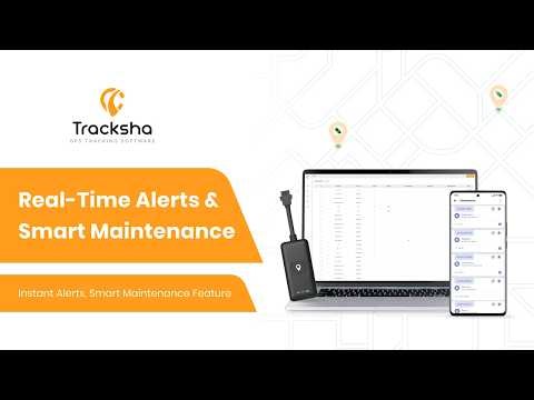 Tracksha - Alerts & Maintenance Tutorial | How to Configure Alerts & Service Schedules