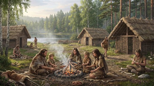 Life in Europe between 15,000 and 5,500 years ago