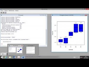 Estadística Aplicada con R commander. Análisis de la Varianza