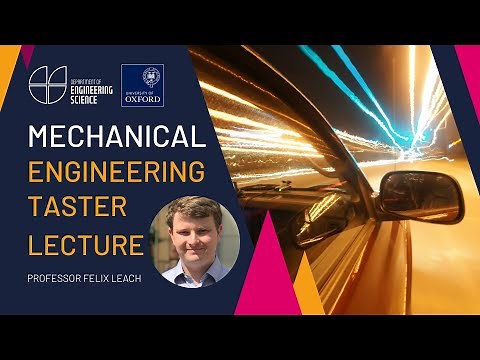 University of Oxford Engineering Science - Open Days - Taster Lectures - Mechanical Engineering