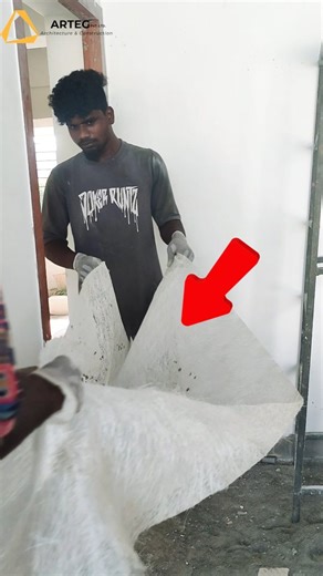 How to do fabric mesh water proofing,here are steps how to do step by step ,get you bathroom waterproof #consistency #architecture #home #civilengineering #civil | Arteg Pvt Ltd