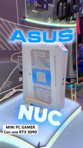 Mini PC Asus Rog Nuc Con una RTX 5090. #pcgaming #pcgames #pcgamer #minipc