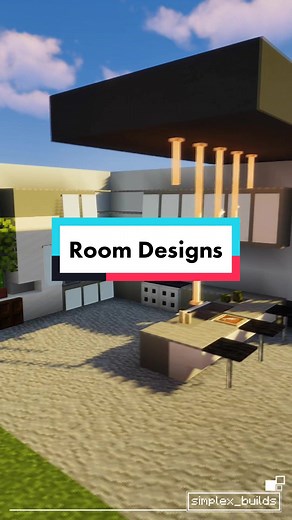 Modern Room Designs in Minecraft