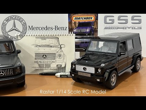 Rastar Mercedes Benz G55 Amg 1/14 Scale RC Model