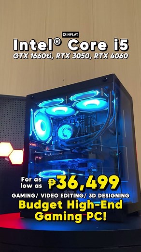 Level up your setup with Intel i5 12th Gen and top GPUs