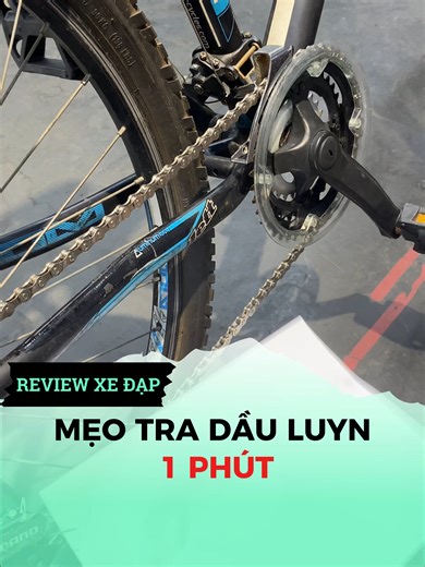 Mẹo Tra Dầu Luyn 1 Phút#reviewxedap #bicycle #xedap