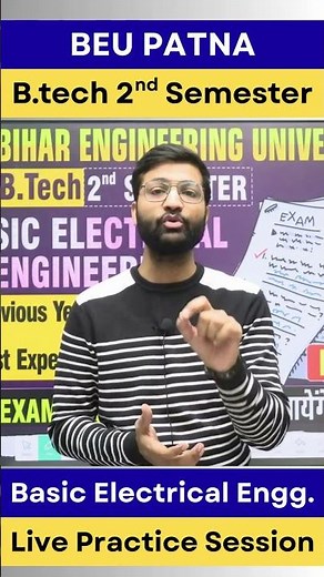 Basic Electrical Engineering | Day - 02 | Previous year Questions | 2nd sem #btech #semester #beu
