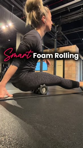 𝗦𝗮𝗻𝗱𝗿𝗮 𝗝𝗲𝗿𝘀𝗯𝘆 | 𝗦𝘁𝗿𝗲𝘁𝗰𝗵𝗔 𝗠𝗲𝘁𝗵𝗼𝗱 𝗙𝗼𝘂𝗻𝗱𝗲𝗿 on Instagram: "A more intentional way to foam roll. Using tools with raised protrusions (like a Rumble Roller) allows me to anchor, breathe, and move, rather than rushing through reps. Pressure stays. Movement happens. The body responds. #SmartFoamRolling #IntentionalMovement #MyofascialRelease #StretchAMethod #IntelligentSelfCare Save this for your next reset ✨"