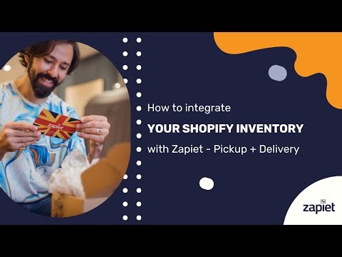 How to integrate your Shopify inventory with Zapiet - Pickup + Delivery