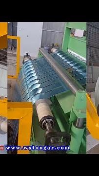 【High Quality Metal Slitting Line】Working Process #shorts