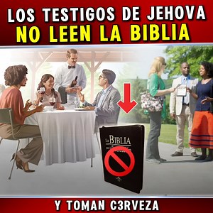 713K views · 8.7K reactions | LOS TESTIGOS DE JEHOVÁ NO LEEN LA BIBLIA PORQUE LEEN SU PROPIOS LIBROS. | Punto Teológico | Facebook
