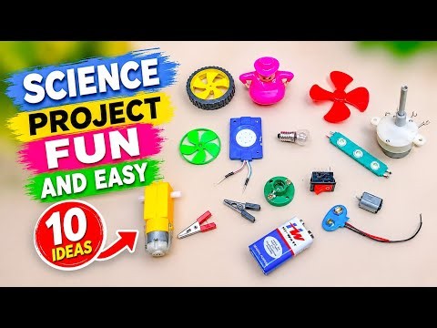 20 Amazing Science Projects You Can Make at Home | Easy DIY Ideas