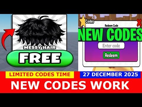 *NEW CODES* [🎅] Sleep For UGC ROBLOX | December 27, 2025 | This code will expire in 3 days