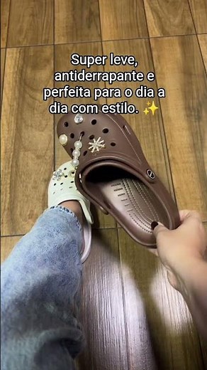 ​O Babuche Crocs Feminino mais LINDO da Shopee! ✨ Só R$ 29 #Babuche #Crocs