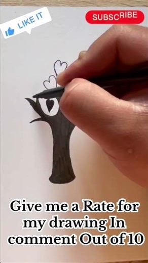 Dark love tree #shorts #arts #video