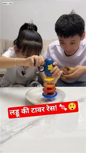 Laddu's Tower Race! 🍬😲