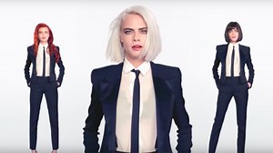 Cara Delevingne makes a lot of awkward eye contact in her music video for "I Feel Everything"