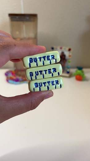 Butter Magnet DIY: Easy Cute Polymer Clay Fridge Magnets